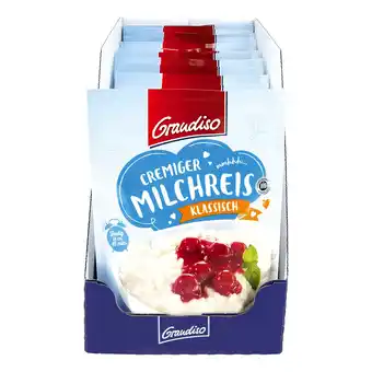 Netto Marken-Discount Grandiso Milchreis für 500 ml Milch, 16er Pack Angebot