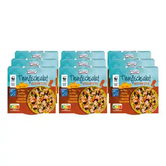 Netto Marken-Discount Dreimaster Thunfischsalat Western Style 160 g, 9er Pack Angebot