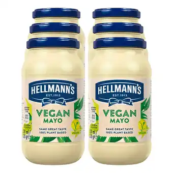 Netto Marken-Discount Hellmann's Vegan Mayo 320 g, 6er Pack Angebot