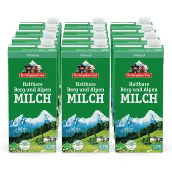 Netto Marken-Discount Berchtesgadener Land H-Milch 3,5% 1 Liter, 12er Pack Angebot