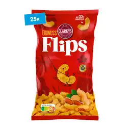 Netto Marken-Discount Clarkys Erdnussflips 200 g, 25er Pack Angebot