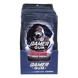 Netto Marken-Discount Gamer Gum Call of Fruity Crazy Cherry 24 g, 12er Pack Angebot