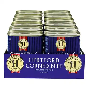 Netto Marken-Discount Hertford Corned Beef 340 g, 12er Pack Angebot