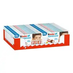 Netto Marken-Discount Ferrero Kinder Schokolade 100 g, 40er Pack Angebot