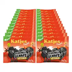 Netto Marken-Discount Katjes Family Fruchtgummi Schwarze Schafe Süß-Würzig 250 g, 22er Pack Angebot