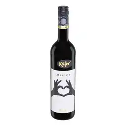 Netto Marken-Discount Käfer Merlot trocken 14,0 % vol 0,75 Liter - Inhalt: 6 Flaschen Angebot