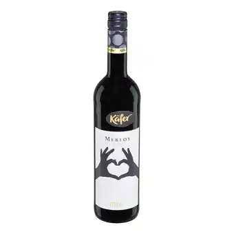 Netto Marken-Discount Käfer Merlot trocken 14,0 % vol 0,75 Liter - Inhalt: 6 Flaschen Angebot