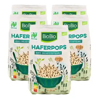 Netto Marken-Discount Naturland Bio BB Haferpops 375 g, 5er Pack Angebot