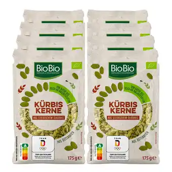 Netto Marken-Discount BioBio Bio Kürbiskerne 175 g, 8er Pack Angebot