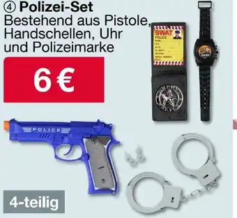 Woolworth Kinder-Set Polizei Angebot