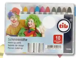 Woolworth TIB Heyne Schminkstifte 10er-Set Angebot