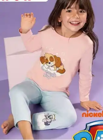 Woolworth Nickelodeon Mädchen Schlafanzug Paw Patrol Angebot