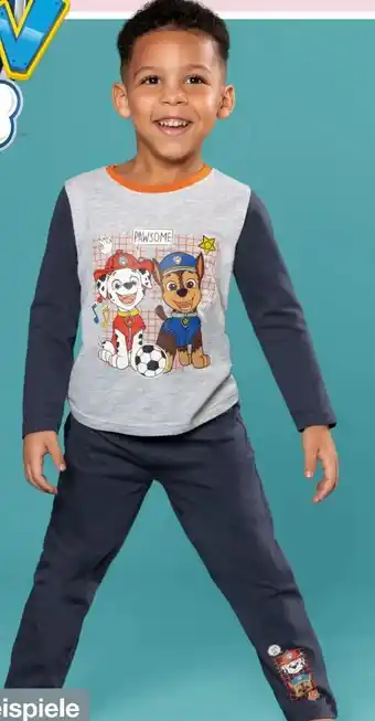 Woolworth Nickelodeon Paw Patrol Jungen Schlafanzug Angebot