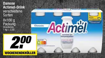 L. STROETMANN GROSSMARKT Danone Actimel-Drink Angebot