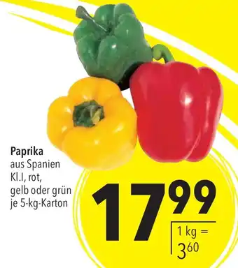 CITTI Markt Paprika aus Spanien Angebot