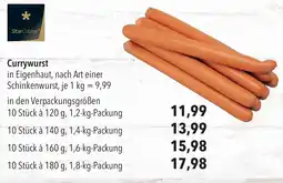 CITTI Markt StarCulinar Currywurst Angebot