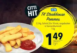 CITTI Markt TK Steakhouse Pommes Angebot