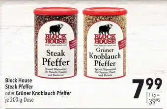 CITTI Markt Block House Steak Pfeffer oder Grüner Knoblauch Pfeffer Angebot