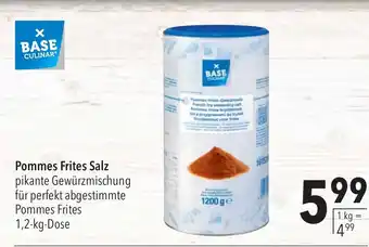 CITTI Markt BASE CULINAR Pommes Frites Salz Angebot