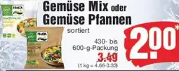 Edeka Frosta Gemüse Mix oder Gemüse Pfannen Angebot