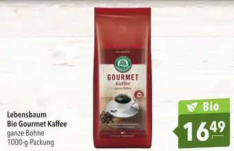 CITTI Markt Lebensbaum Bio Gourmet Kaffee Angebot