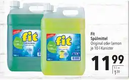 CITTI Markt Fit Spülmittel Angebot