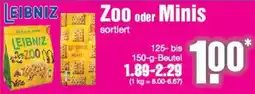 Edeka LEIBNIZ Zoo oder Minis Angebot