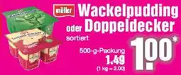 Edeka müller Wackelpudding oder Doppeldecker Angebot