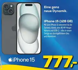 Euronics Apple iPhone 15 (128 GB) Angebot