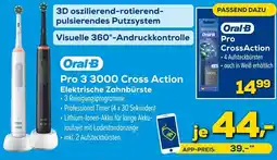 Euronics Oral-B Pro 3 3000 Cross Action Elektrische Zahnbürste Angebot