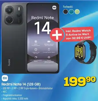 Euronics Redmi Note 14 (128 GB) Angebot