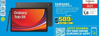 Euronics SAMSUNG Galaxy Tab S9 Wi-Fi Angebot