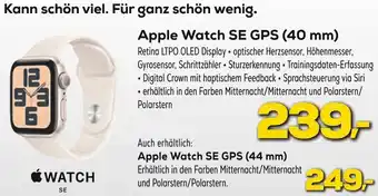 Euronics Apple Watch SE GPS (40 mm) Angebot