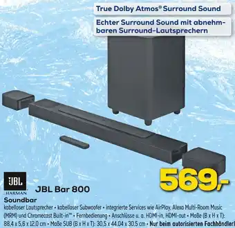 Euronics JBL Bar 800 Soundbar Angebot