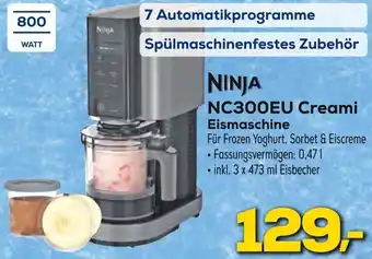 Euronics NINJA NC300EU Creami Eismaschine Angebot