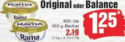 Edeka Rama Original oder Balance Angebot