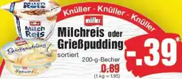 Edeka Müller Milchreis oder Grießpudding Angebot