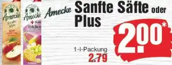 Edeka Amecke Sanfte Säfte oder Plus Angebot