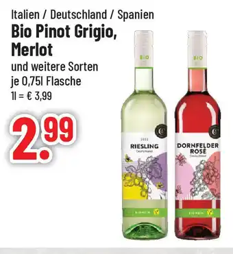 trinkgut Bio Pinot Grigio, Merlot Angebot