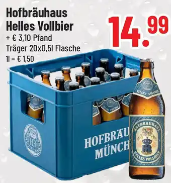 trinkgut Hofbräuhaus Helles Vollbier Angebot