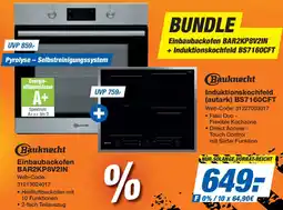 Expert Bauknecht Einbaubackofen BAR2KP8V2IN Angebot