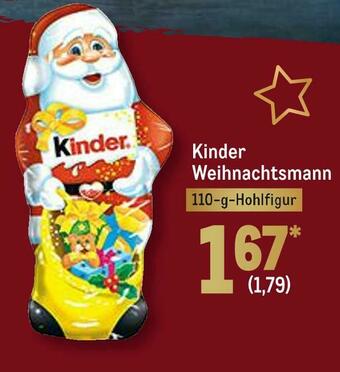 METRO Kinder weihnachtsmann Angebot