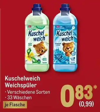 METRO Kuschelweich weichspüler Angebot