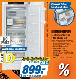 Expert LIEBHERR Gefrierschrank FNd4655-20 Angebot