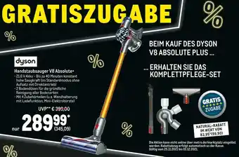 METRO Dyson handstaubsauger v8 absolute Angebot