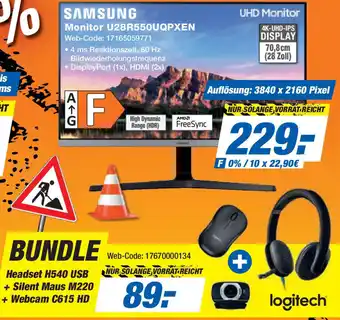 Expert SAMSUNG Monitor U28R550UQPXEN Angebot