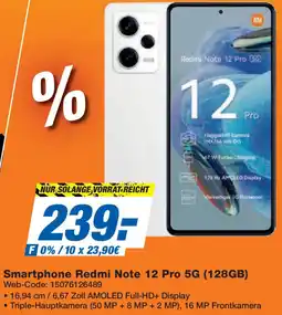 Expert Smartphone Redmi Note 12 Pro 5G (128GB) Angebot