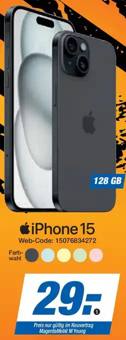 Expert Apple iPhone 15 Angebot