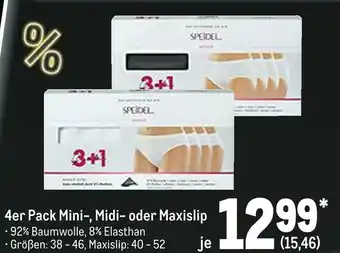 METRO Speidel mini-, midi- oder maxislip Angebot