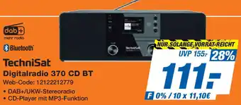 Expert TechniSat Digitalradio 370 CD BT Angebot